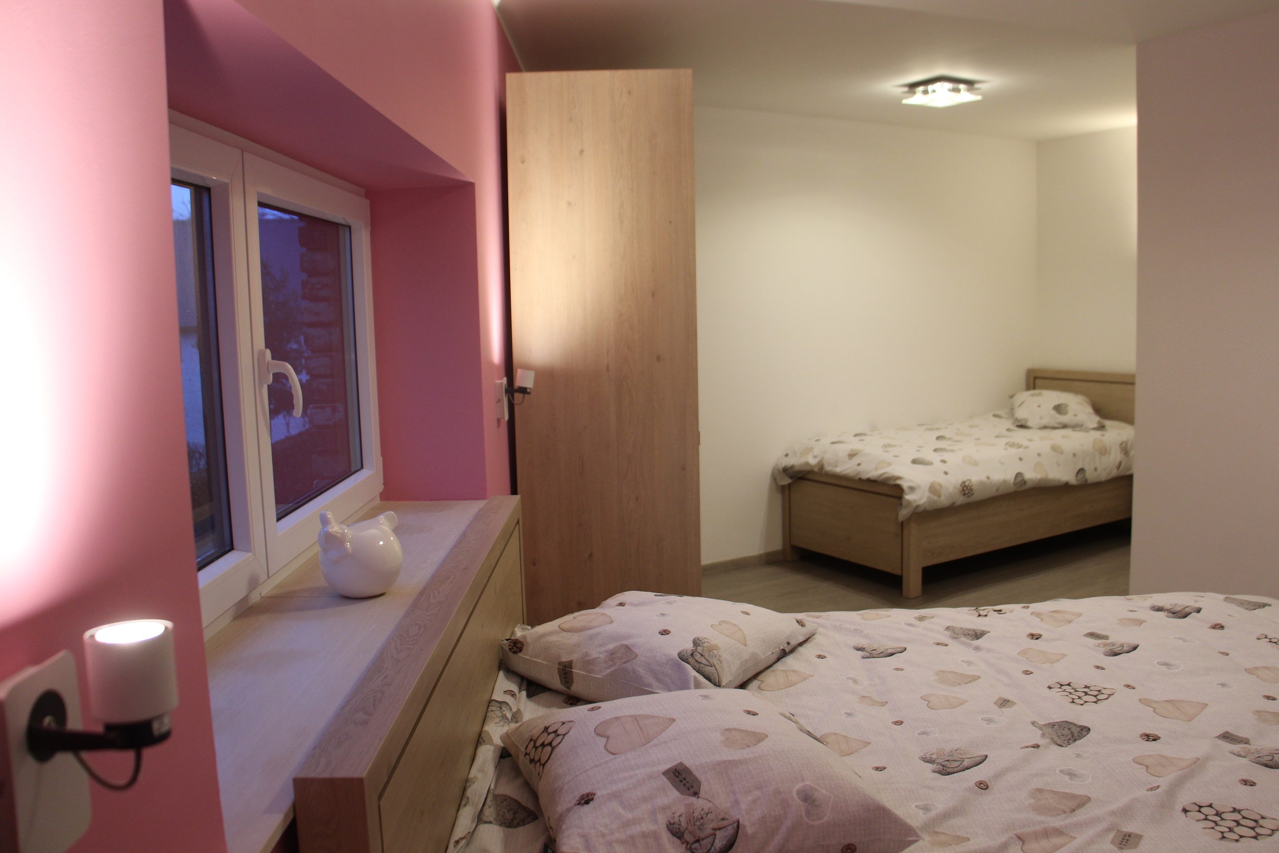 Chambre lilas 3P